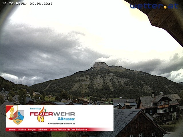 Archiv Foto Webcam Rüsthaus Freiwillige Feuerwehr Altaussee