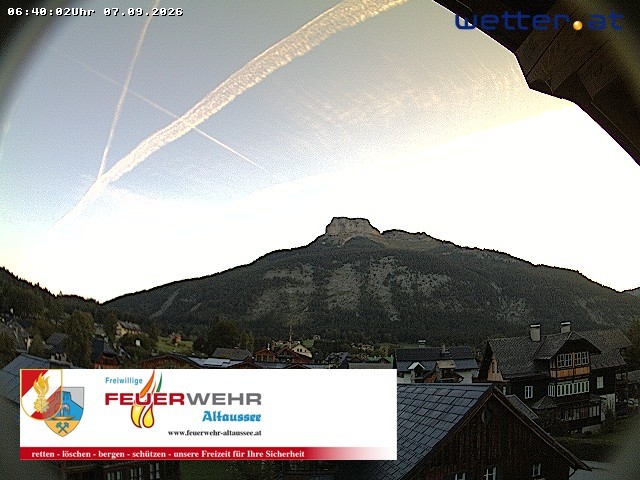 Archiv Foto Webcam Rüsthaus Freiwillige Feuerwehr Altaussee
