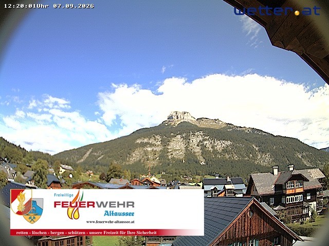 Archiv Foto Webcam Rüsthaus Freiwillige Feuerwehr Altaussee