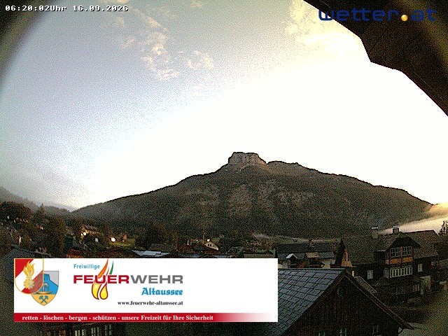 Archiv Foto Webcam Rüsthaus Freiwillige Feuerwehr Altaussee