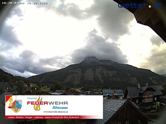 Archiv Foto Webcam Rüsthaus Freiwillige Feuerwehr Altaussee