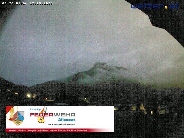 Archived image Webcam Altaussee: Volunteer Fire Department
