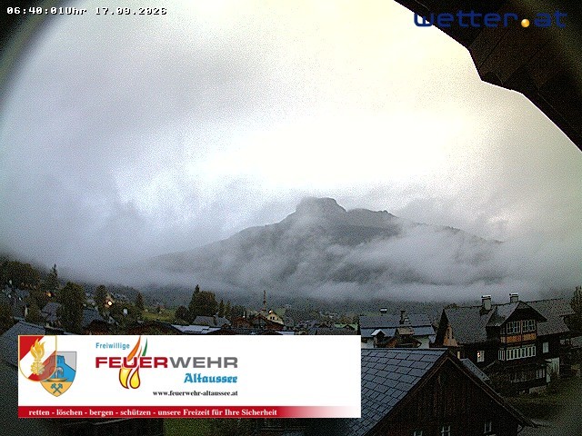 Archived image Webcam Altaussee: Volunteer Fire Department