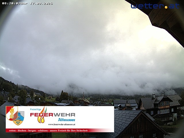 Archiv Foto Webcam Rüsthaus Freiwillige Feuerwehr Altaussee