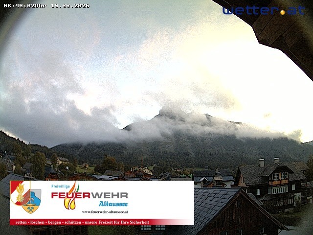 Archiv Foto Webcam Rüsthaus Freiwillige Feuerwehr Altaussee
