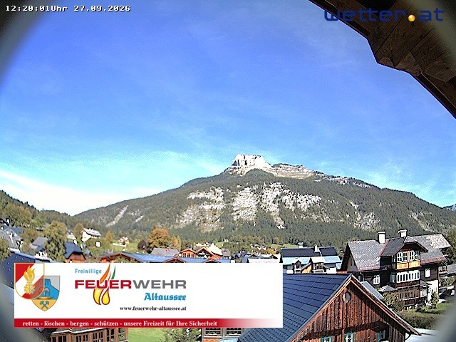Archiv Foto Webcam Rüsthaus Freiwillige Feuerwehr Altaussee