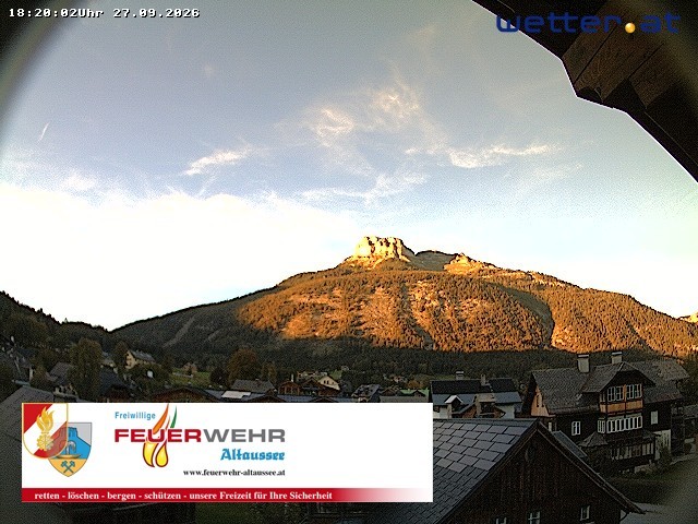 Archiv Foto Webcam Rüsthaus Freiwillige Feuerwehr Altaussee
