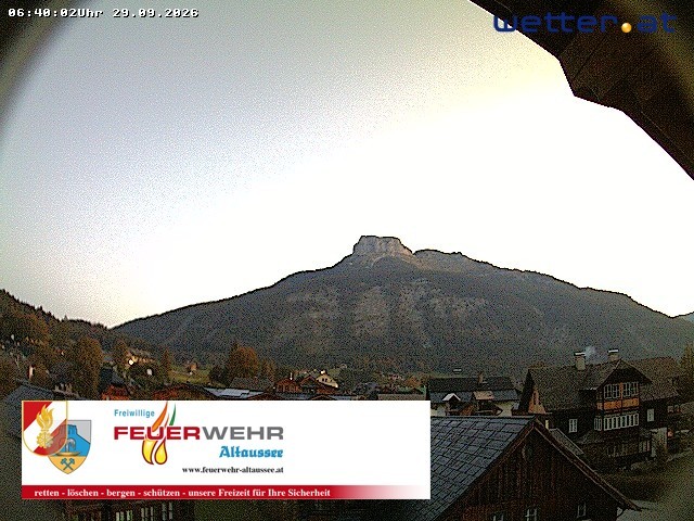 Archived image Webcam Altaussee: Volunteer Fire Department