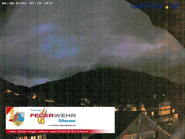 Archiv Foto Webcam Rüsthaus Freiwillige Feuerwehr Altaussee