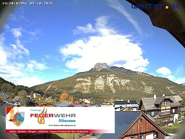 Archiv Foto Webcam Rüsthaus Freiwillige Feuerwehr Altaussee