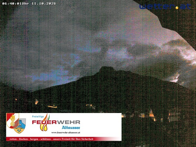 Archiv Foto Webcam Rüsthaus Freiwillige Feuerwehr Altaussee