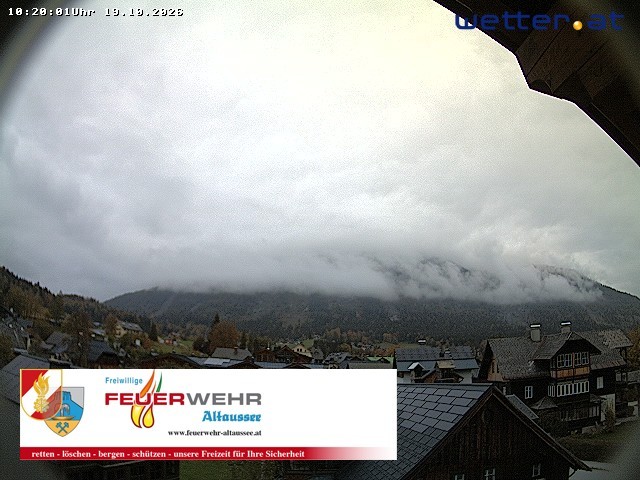 Archived image Webcam Altaussee: Volunteer Fire Department