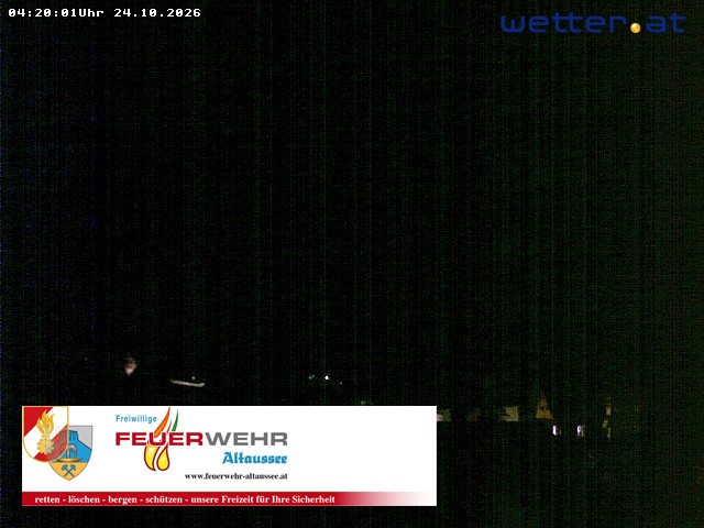 Archived image Webcam Altaussee: Volunteer Fire Department