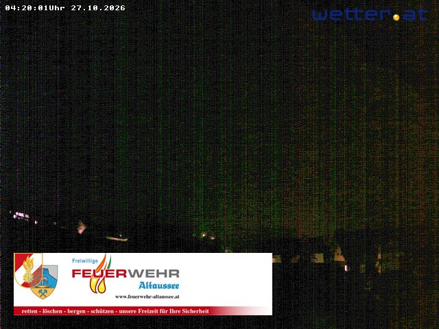 Archiv Foto Webcam Rüsthaus Freiwillige Feuerwehr Altaussee
