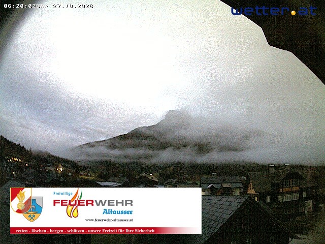 Archiv Foto Webcam Rüsthaus Freiwillige Feuerwehr Altaussee