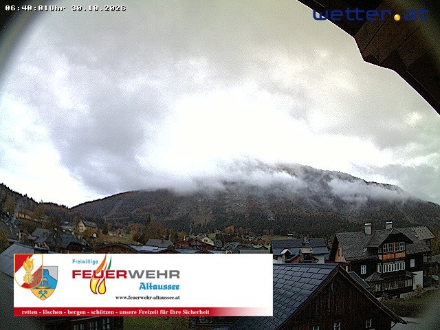 Archived image Webcam Altaussee: Volunteer Fire Department