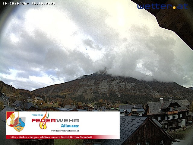 Archived image Webcam Altaussee: Volunteer Fire Department