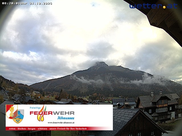 Archiv Foto Webcam Rüsthaus Freiwillige Feuerwehr Altaussee