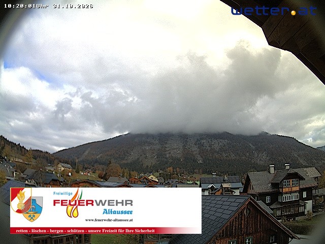 Archiv Foto Webcam Rüsthaus Freiwillige Feuerwehr Altaussee