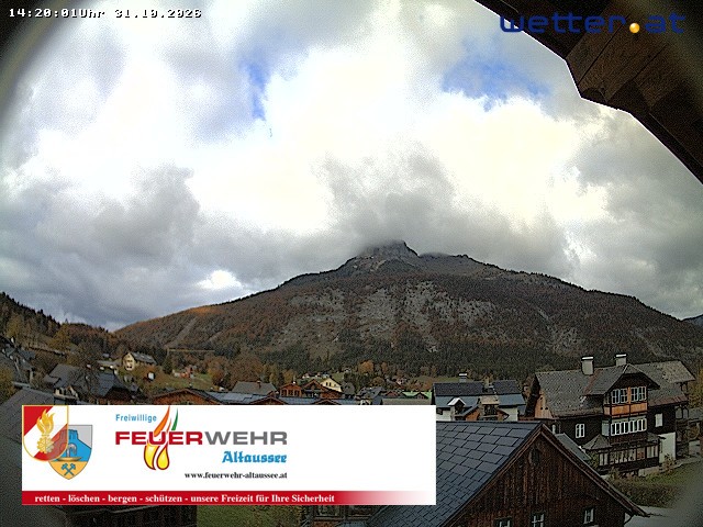 Archiv Foto Webcam Rüsthaus Freiwillige Feuerwehr Altaussee