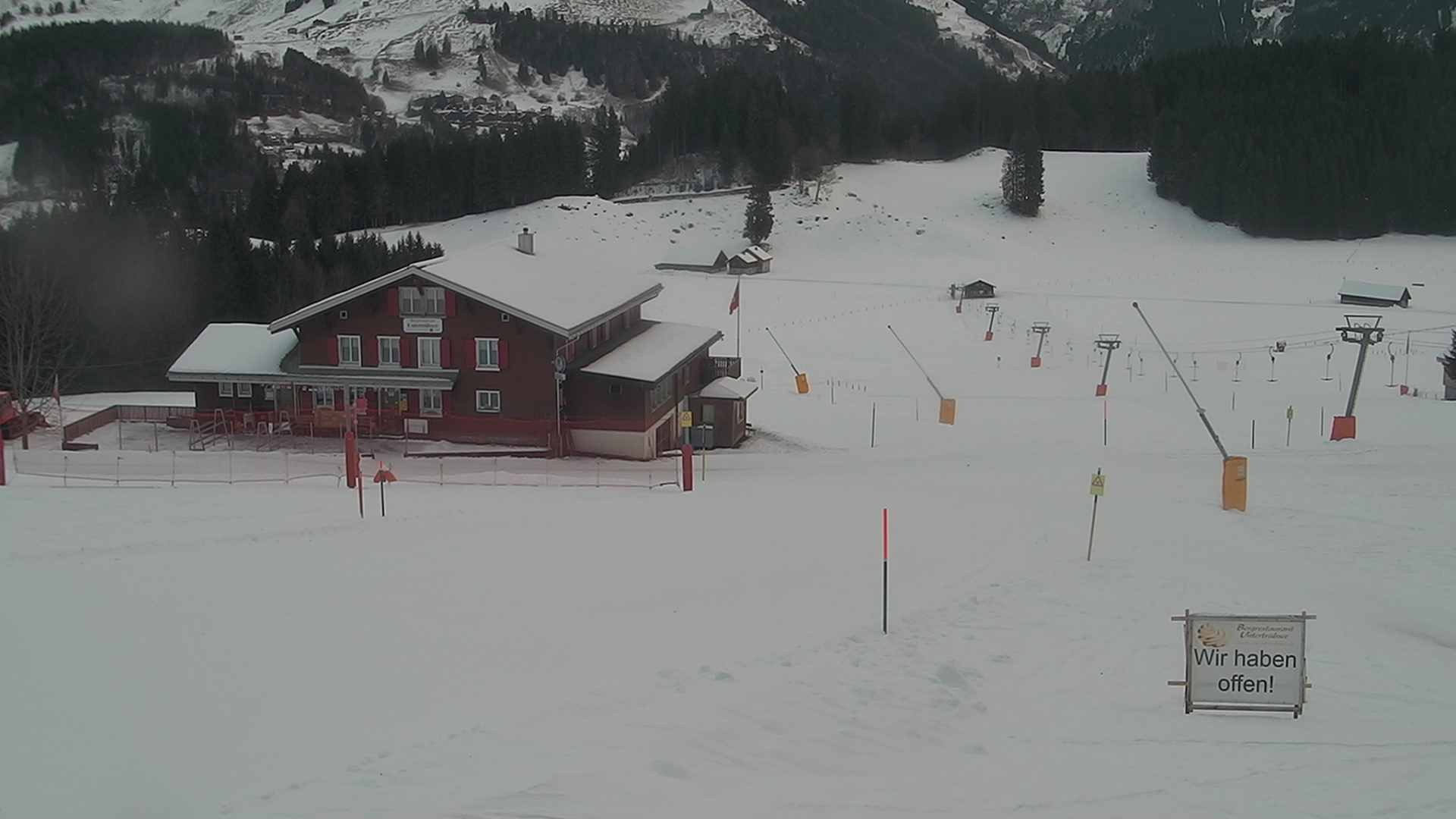Archiv Foto Webcam Engelberg/Titlis: Restaurant Untertrübsee