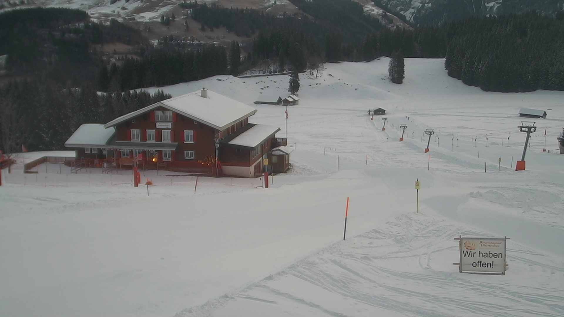 Archiv Foto Webcam Engelberg/Titlis: Restaurant Untertrübsee