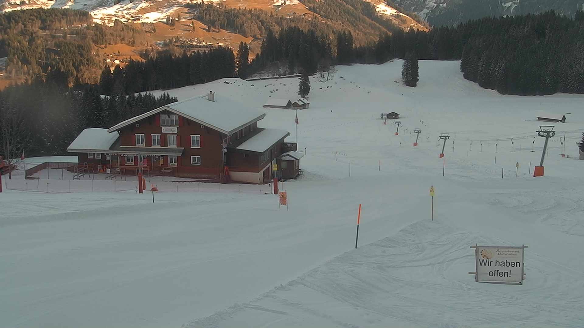 Archiv Foto Webcam Engelberg/Titlis: Restaurant Untertrübsee