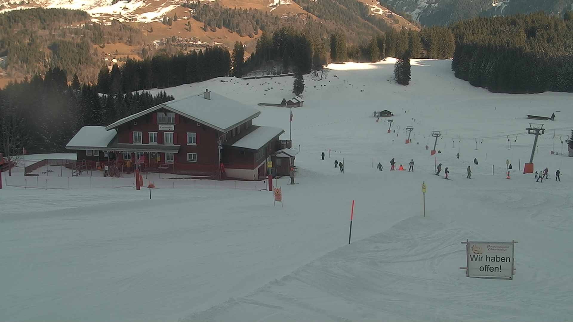 Archiv Foto Webcam Engelberg/Titlis: Restaurant Untertrübsee