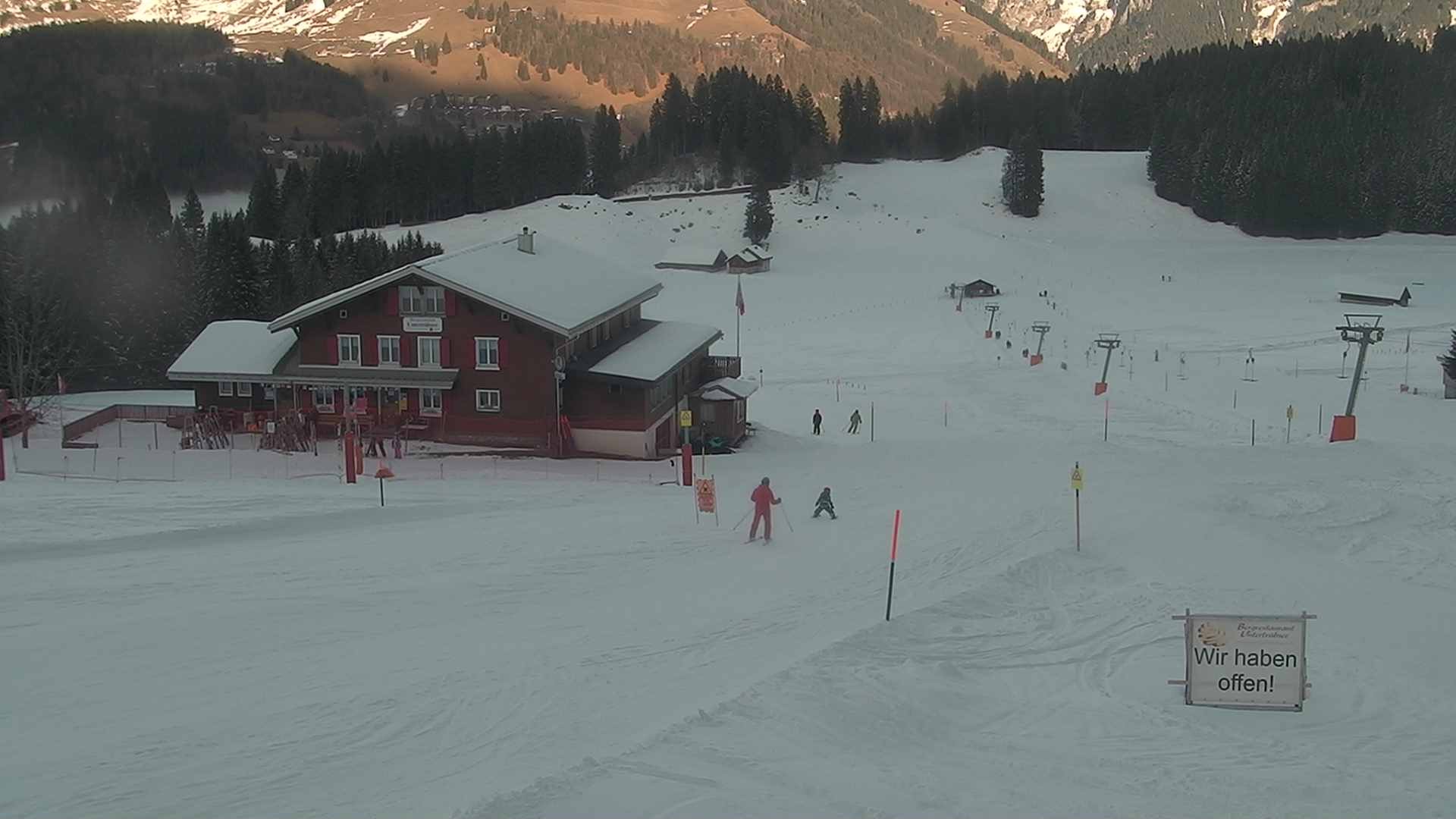 Archiv Foto Webcam Engelberg/Titlis: Restaurant Untertrübsee