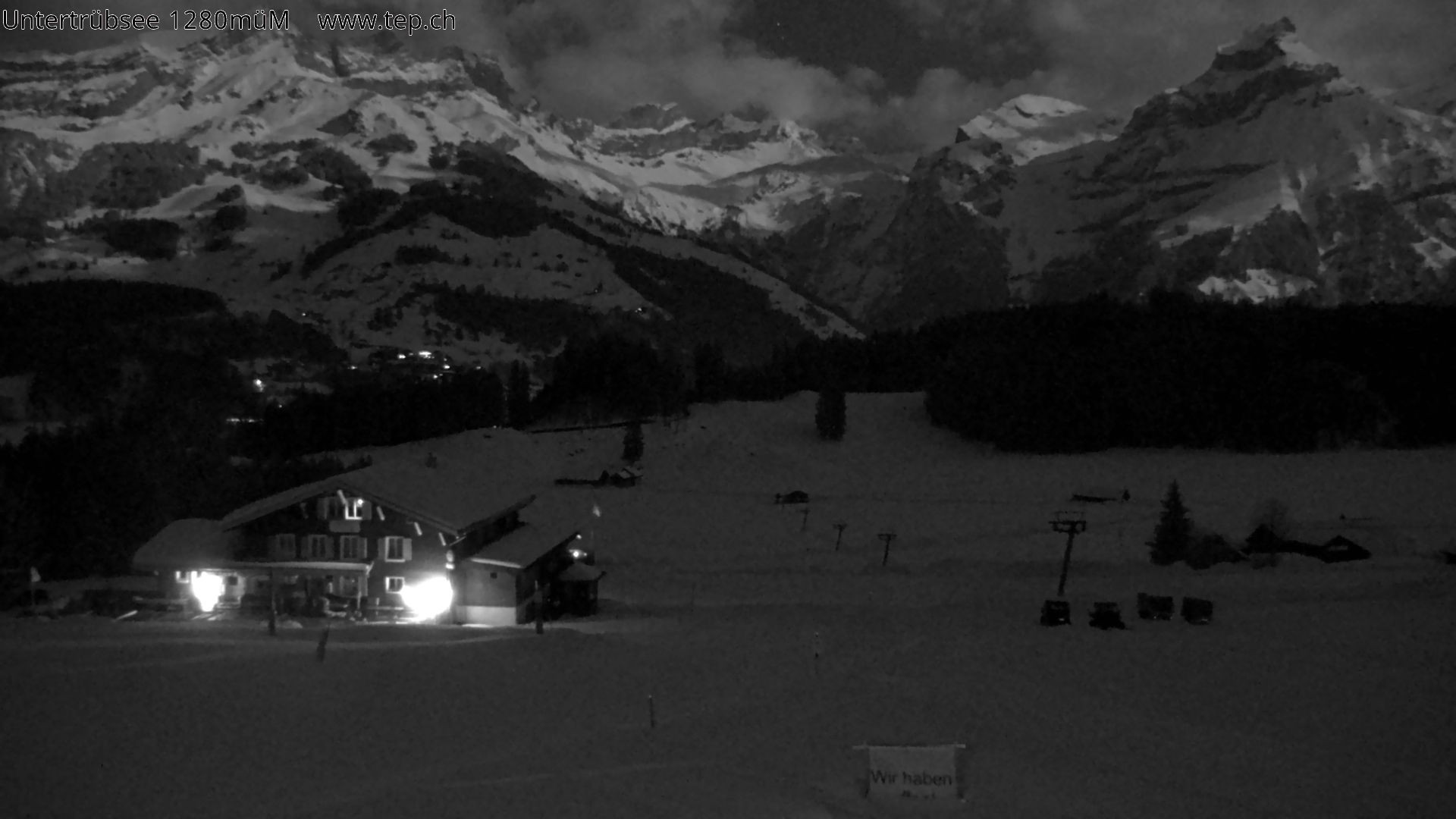 Archiv Foto Webcam Engelberg/Titlis: Restaurant Untertrübsee