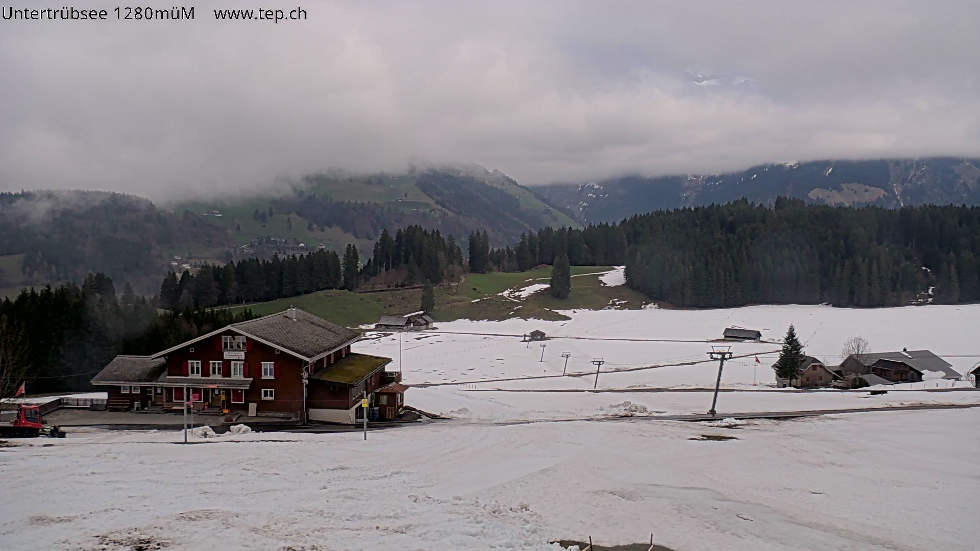 Archiv Foto Webcam Engelberg/Titlis: Restaurant Untertrübsee