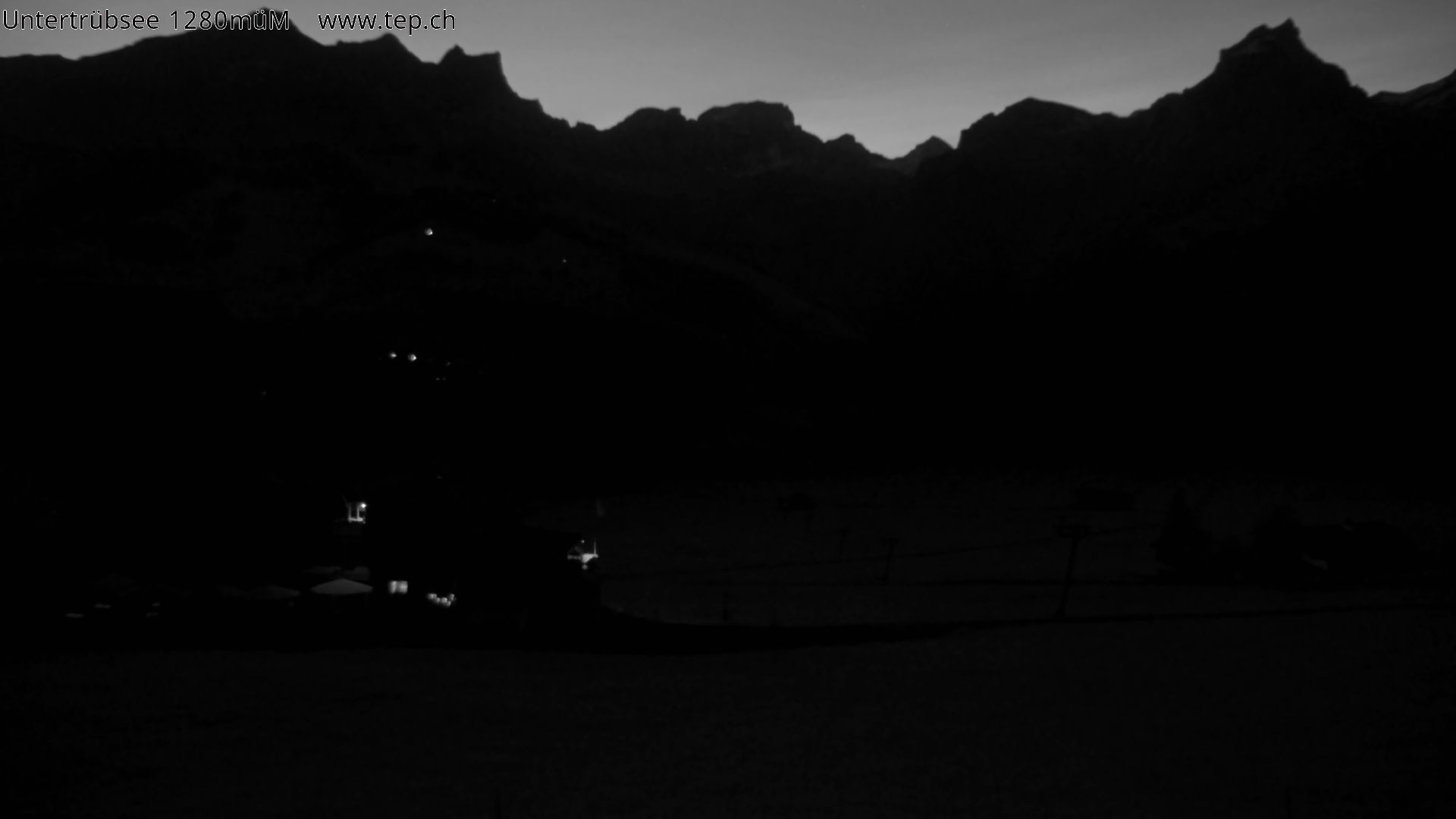 Archived image Webcam Engelberg/Titlis: mountain restaurant Untertrübsee