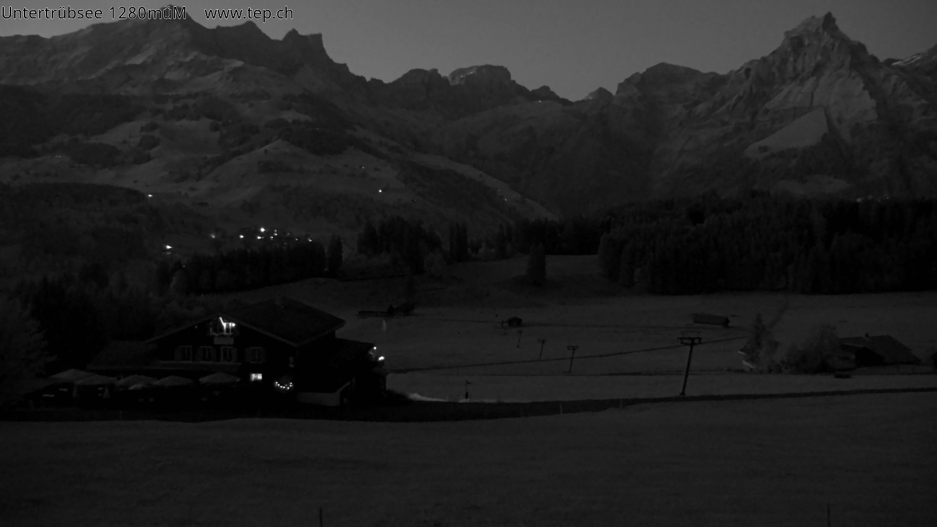 Archiv Foto Webcam Engelberg/Titlis: Restaurant Untertrübsee