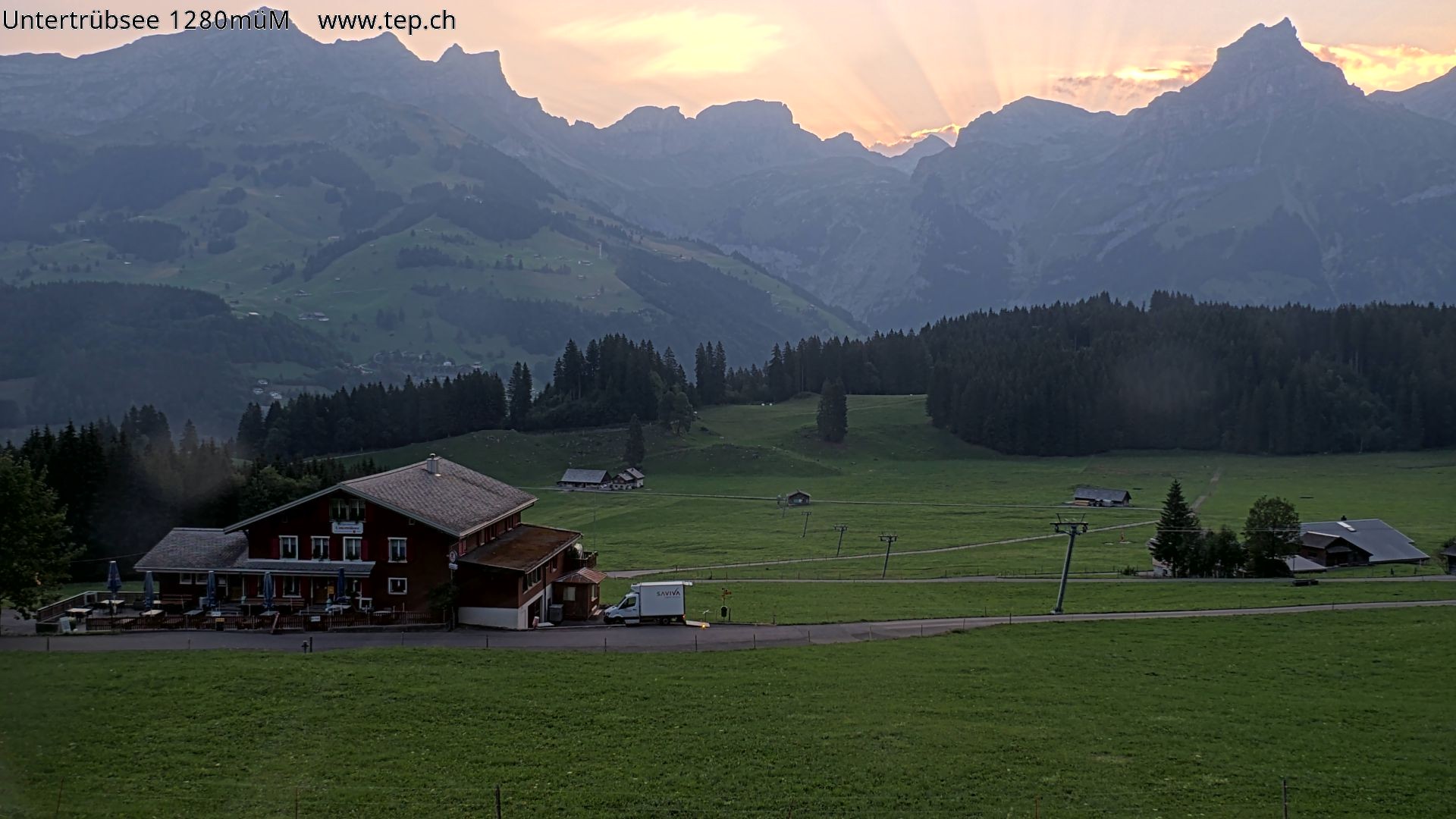Archiv Foto Webcam Engelberg/Titlis: Restaurant Untertrübsee