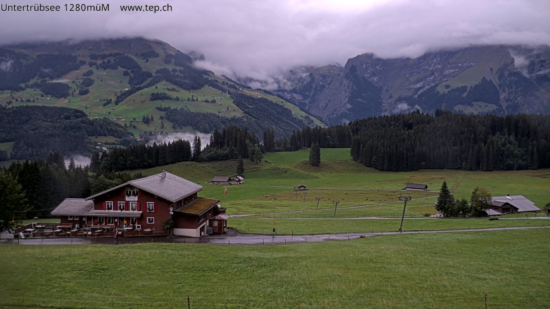 Archiv Foto Webcam Engelberg/Titlis: Restaurant Untertrübsee