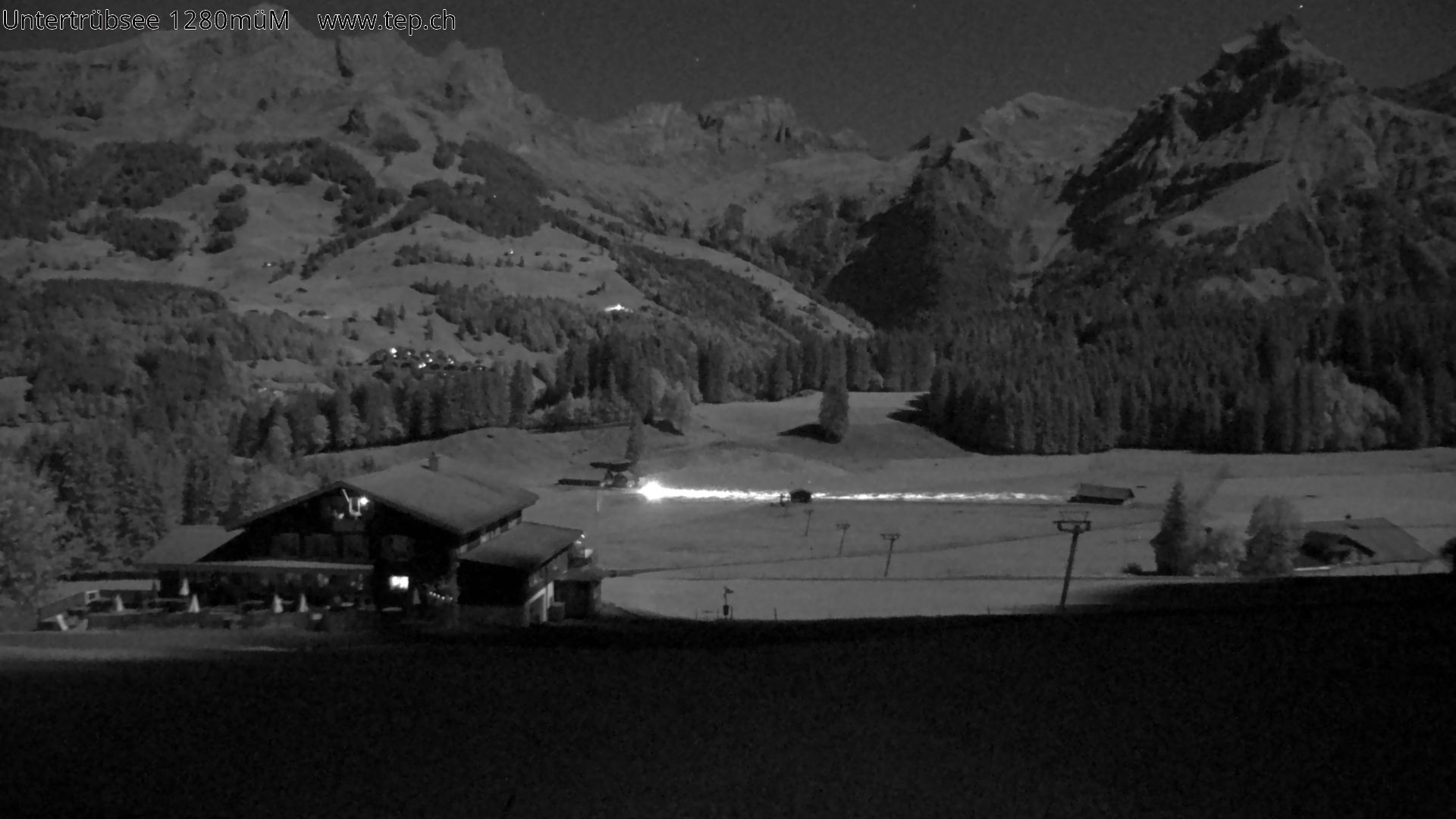 Archiv Foto Webcam Engelberg/Titlis: Restaurant Untertrübsee