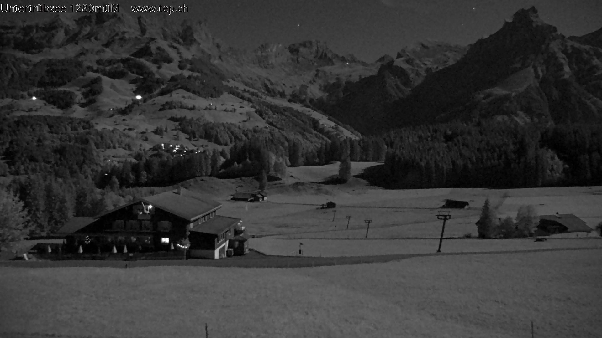 Archiv Foto Webcam Engelberg/Titlis: Restaurant Untertrübsee