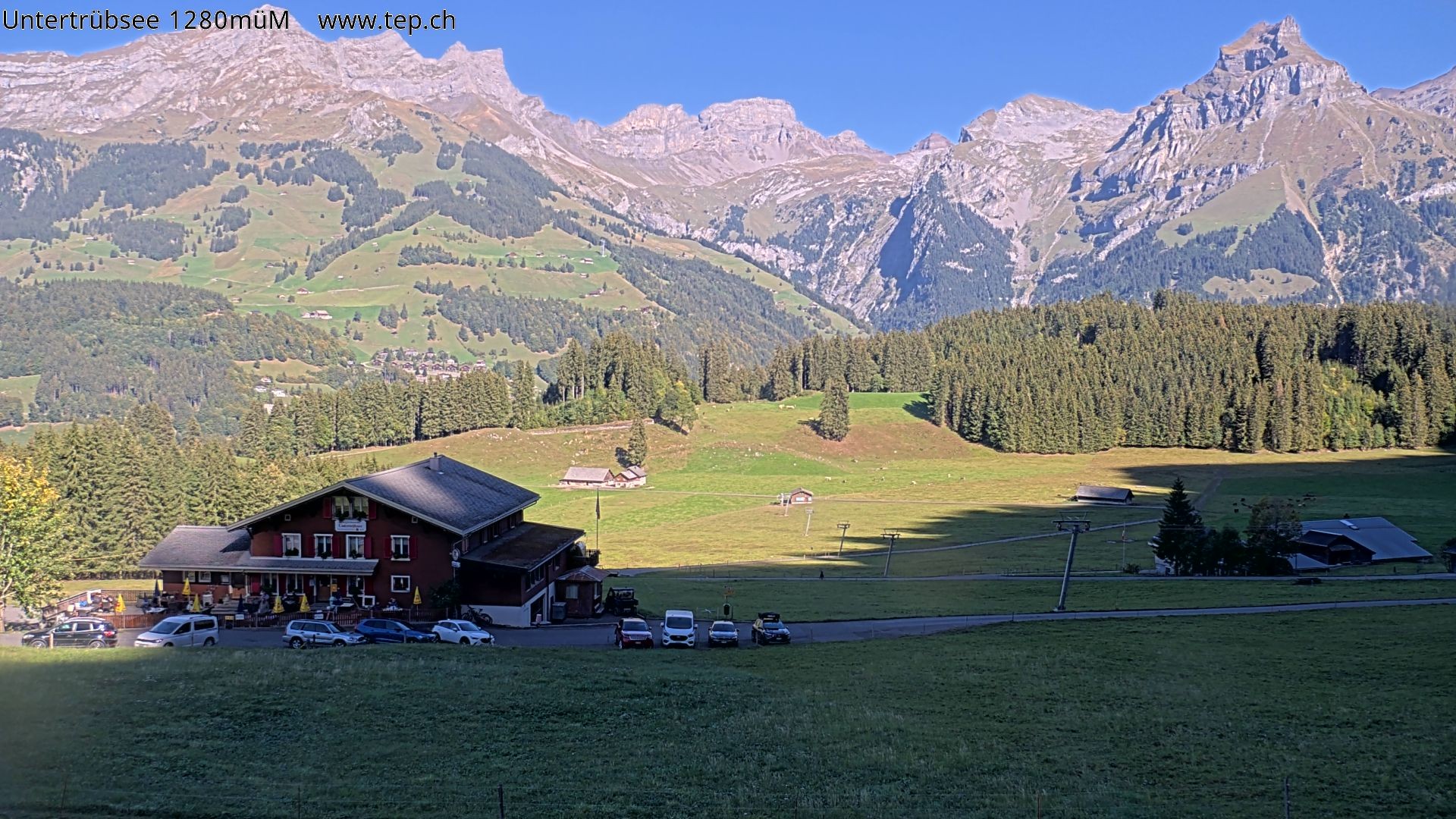 Archiv Foto Webcam Engelberg/Titlis: Restaurant Untertrübsee