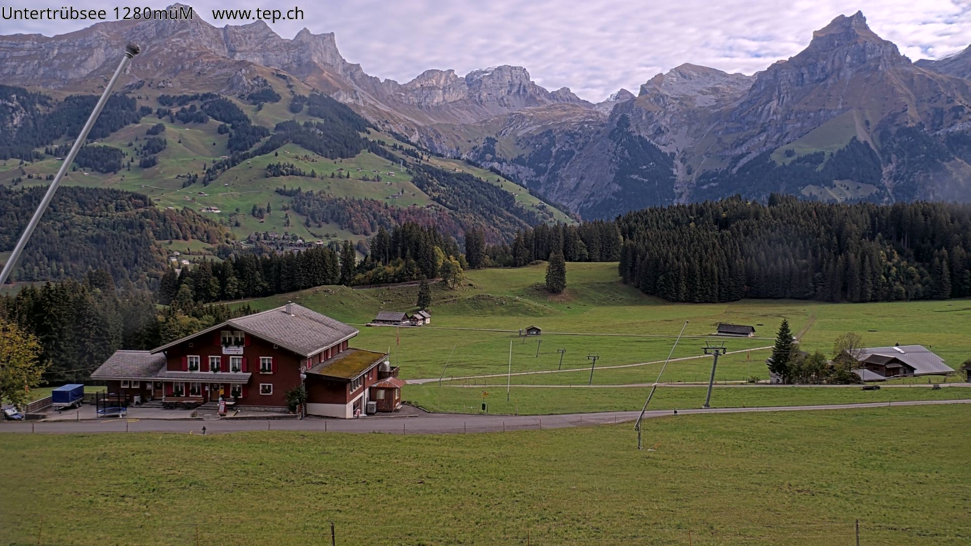 Archiv Foto Webcam Engelberg/Titlis: Restaurant Untertrübsee
