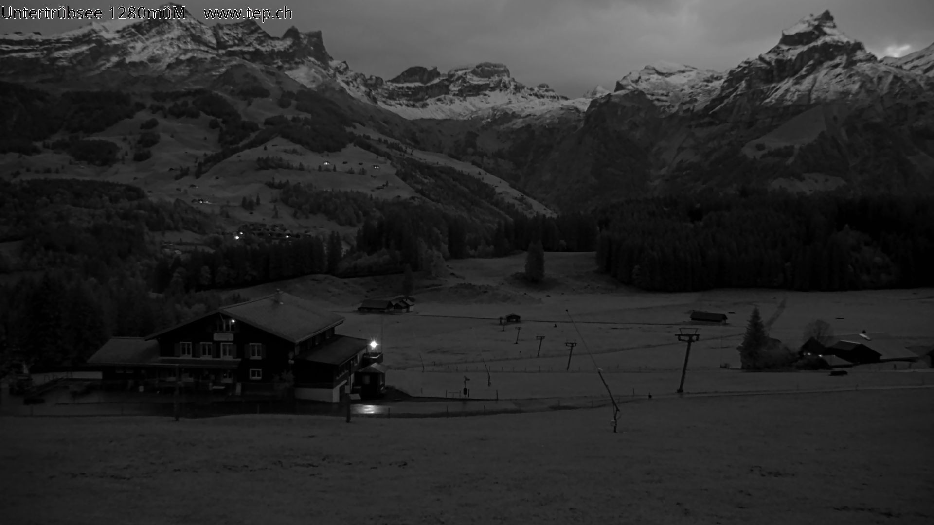 Archiv Foto Webcam Engelberg/Titlis: Restaurant Untertrübsee
