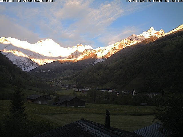Archiv Foto Webcam Panorama Elm