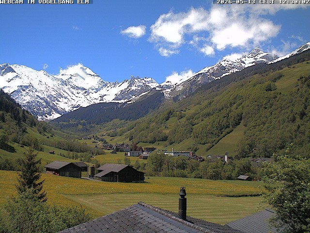 Archiv Foto Webcam Panorama Elm