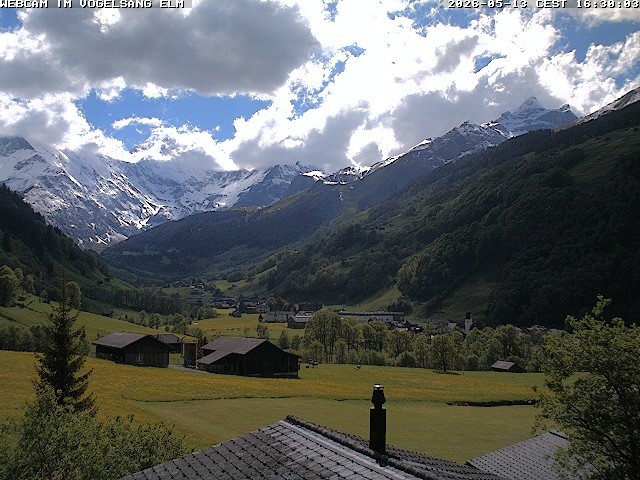 Archiv Foto Webcam Panorama Elm