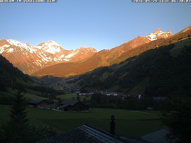 Archiv Foto Webcam Panorama Elm