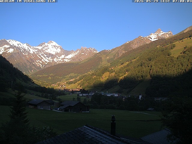 Archiv Foto Webcam Panorama Elm