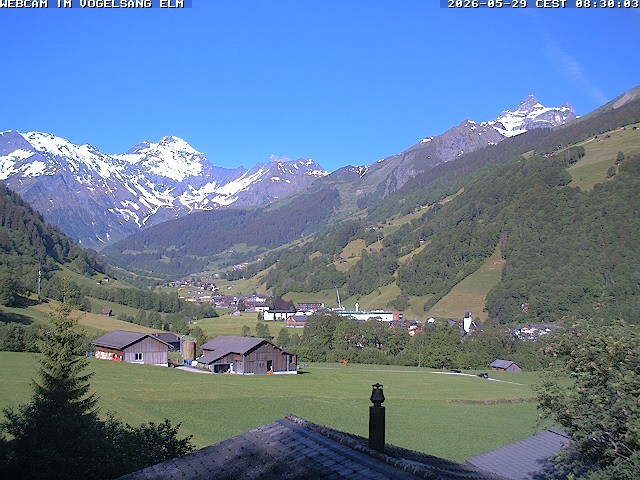 Archiv Foto Webcam Panorama Elm