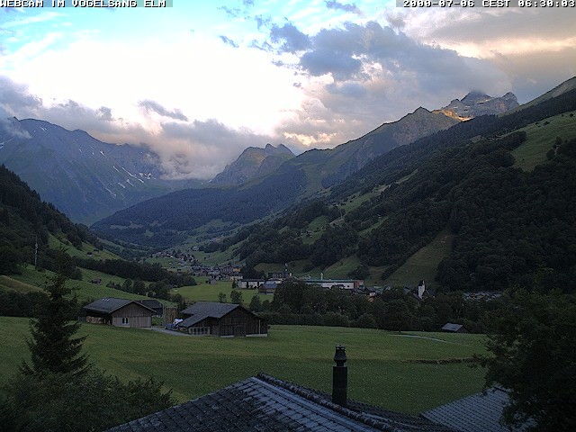 Archiv Foto Webcam Panorama Elm