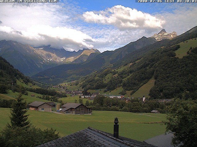 Archiv Foto Webcam Panorama Elm