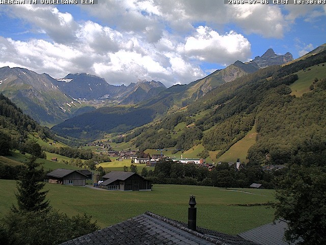 Archiv Foto Webcam Panorama Elm