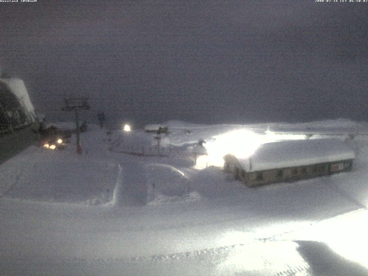 Archiv Foto Webcam Bergstation Gondel Blatten-Chiematte